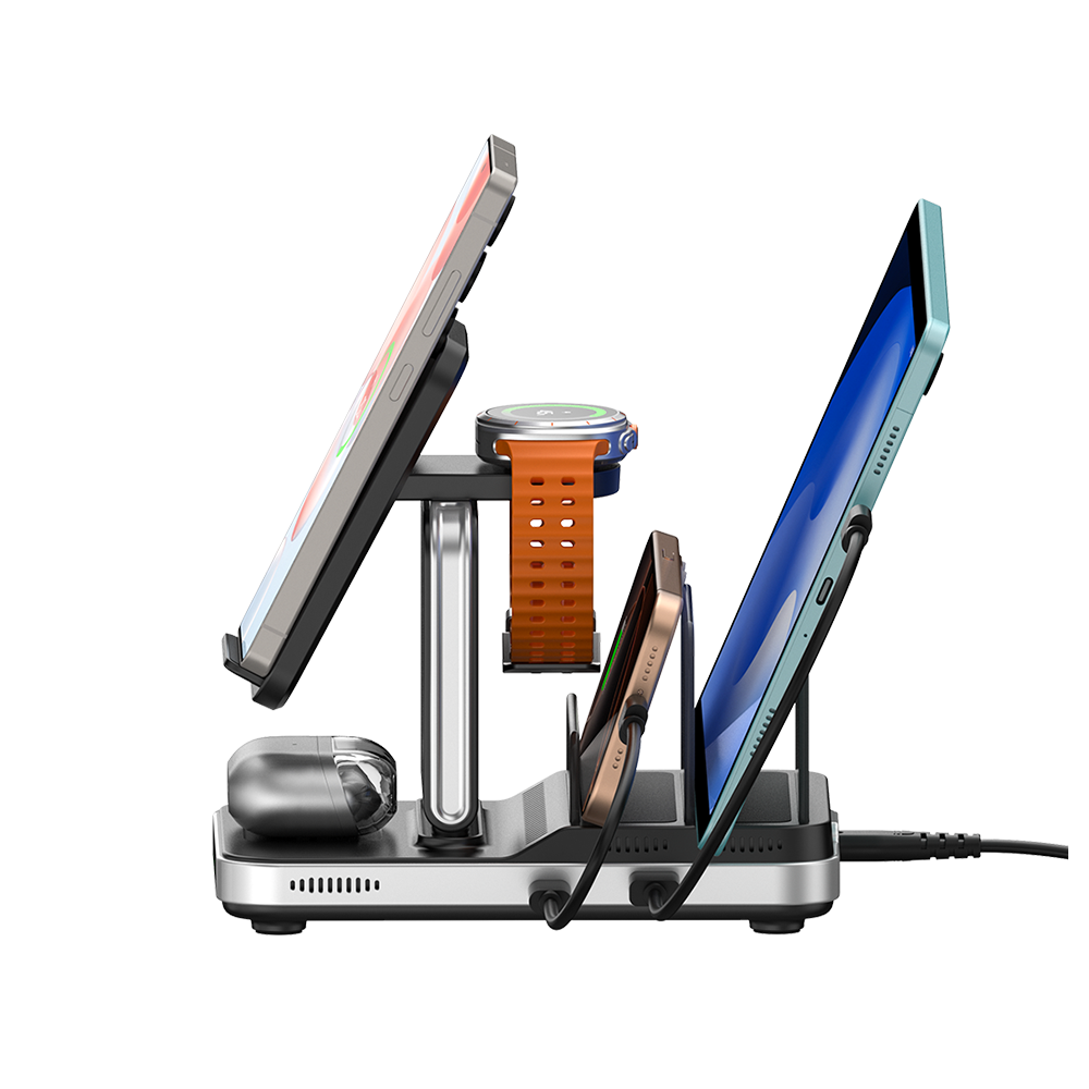 SwanScout 901S - Caricatore Wireless 5 in 1 per Samsung