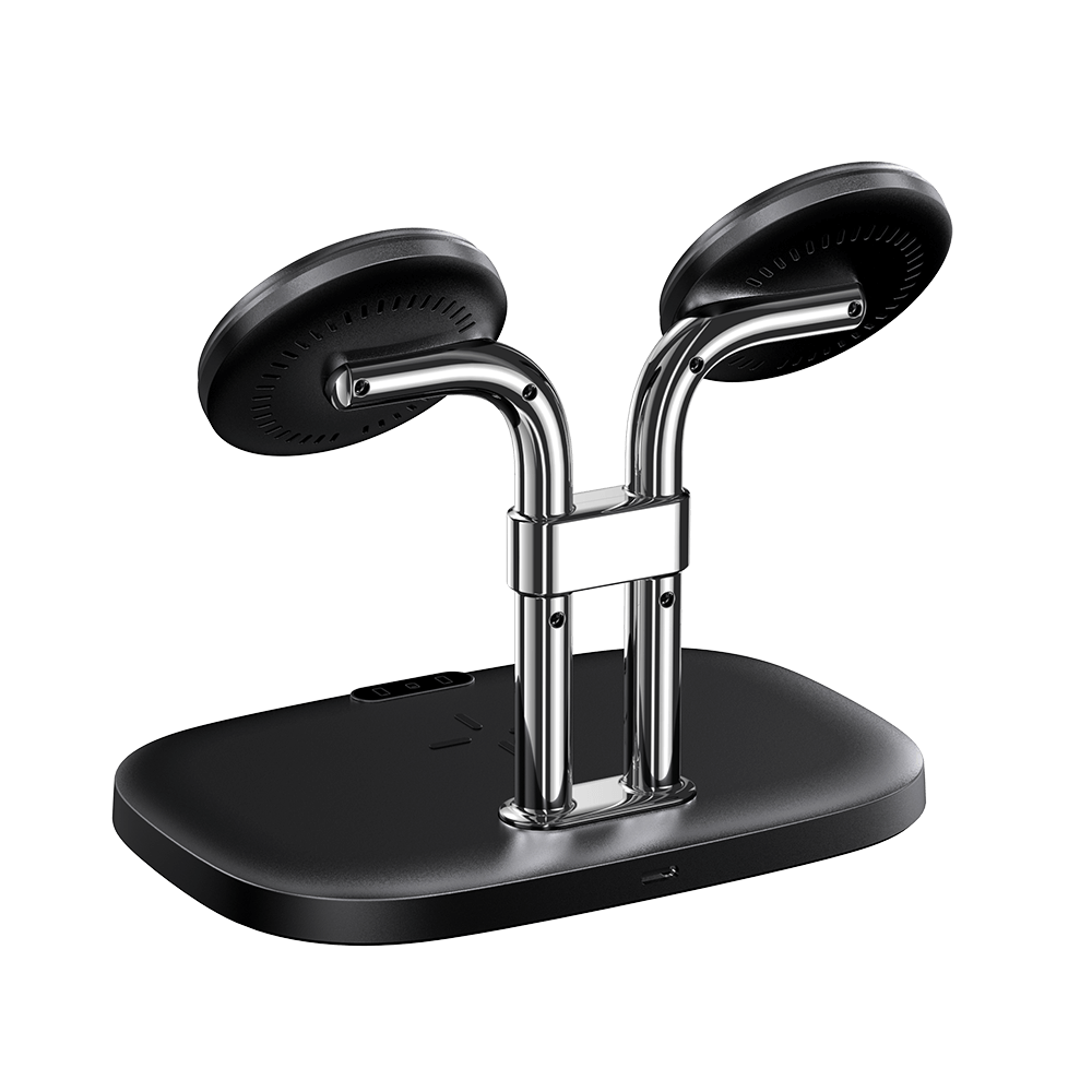 SwanScout 706SM - Dubbel magnetisk laddare för Samsung