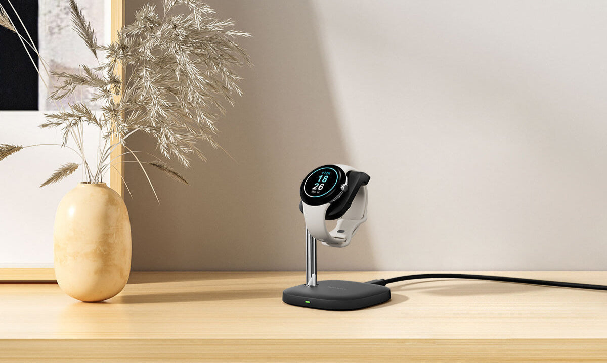 Built with magnetic alignment, the SwanScout 505G2 ensures effortless charging for Google’s second and third-gen Pixel Watches.