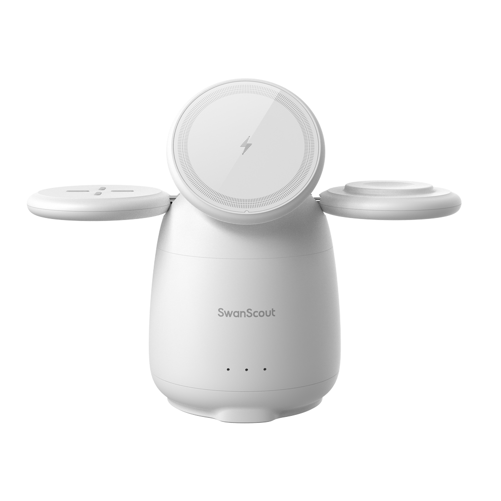 SwanScout 707M - Station de Charge Sans Fil Magnétique pour Apple