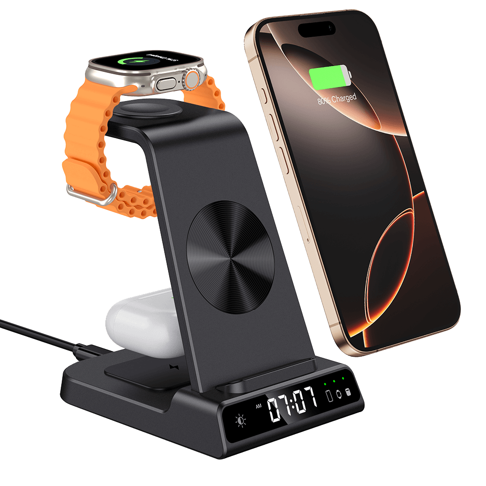 SwanScout C02 - Apple 三合一无线充电支架