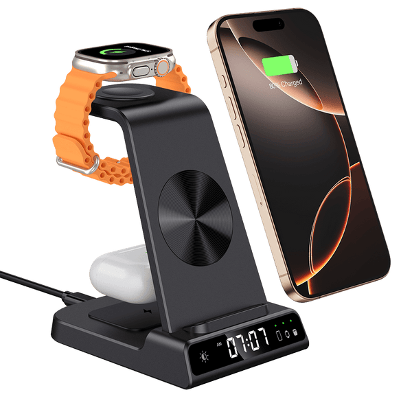 SwanScout C02 - Βάση Ασύρματης Φόρτισης 3 σε 1 για Apple