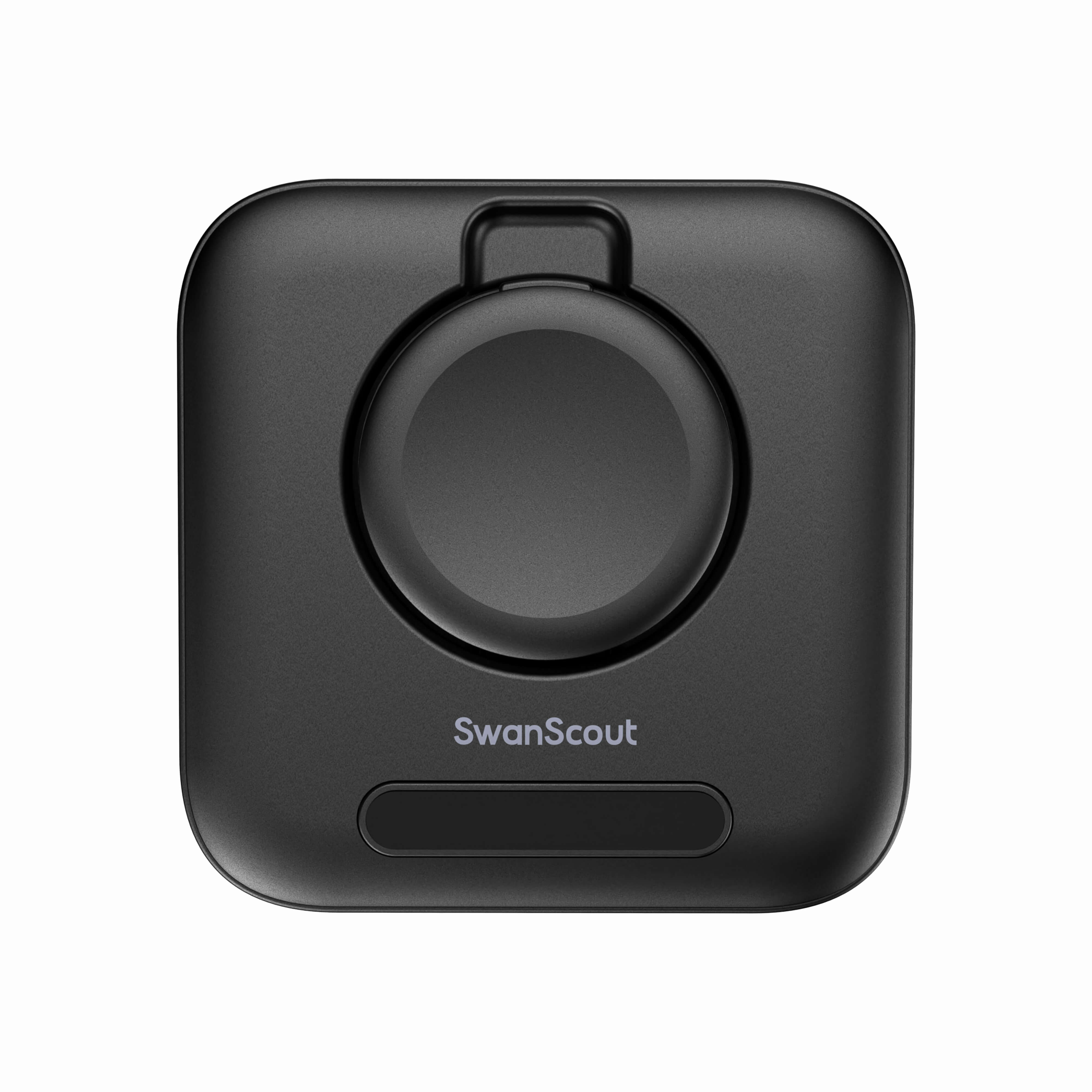 SwanScout 303S power bank for Samsung Watch, portable charger with compact design and USB ports for charging devices.