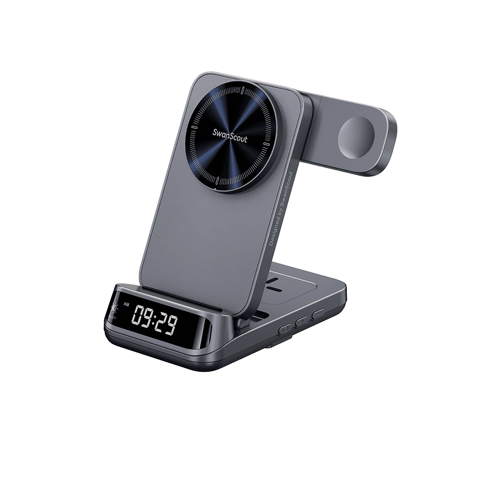 SwanScout 708M(25W) - 25W-os mágneses vezeték nélküli töltő Apple készülékekhez