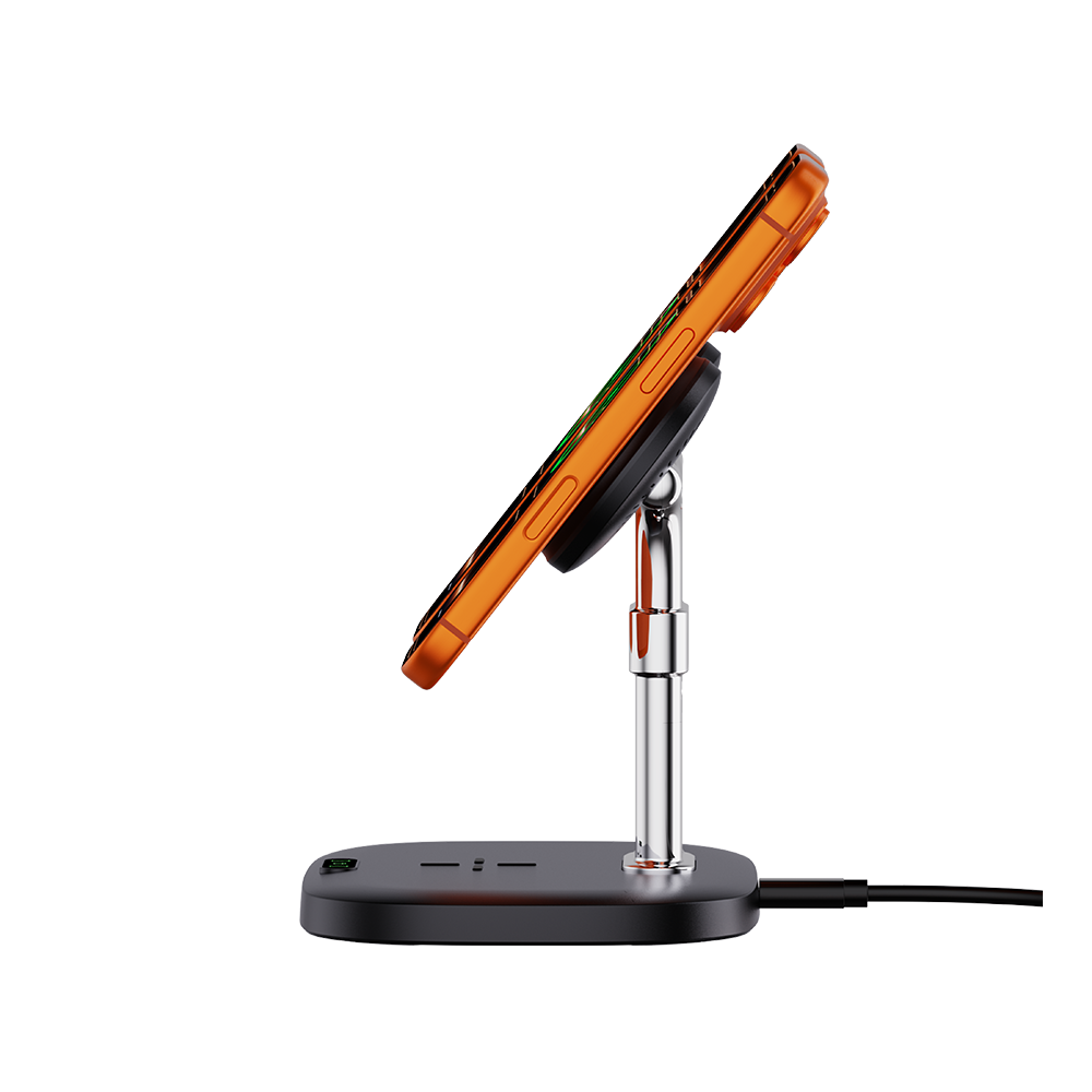 SwanScout 706M - Magnetische Dual-Telefon-Ladestation für Apple