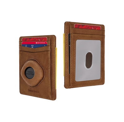 SwanScout 104S | for SmartTag & SmartTag+, RFID Blocking Slim Wallet