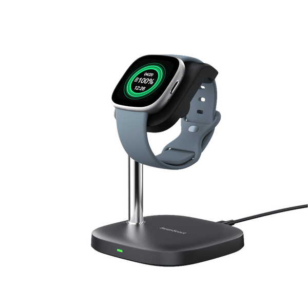 The SwanScout 505FB works seamlessly as a Fitbit Sense charger, offering steady power and a clean, user-friendly design.