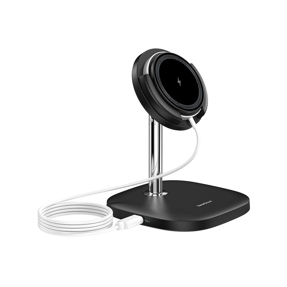 The SwanScout 506M is a compact charging station for Apple users who value stability and convenience.