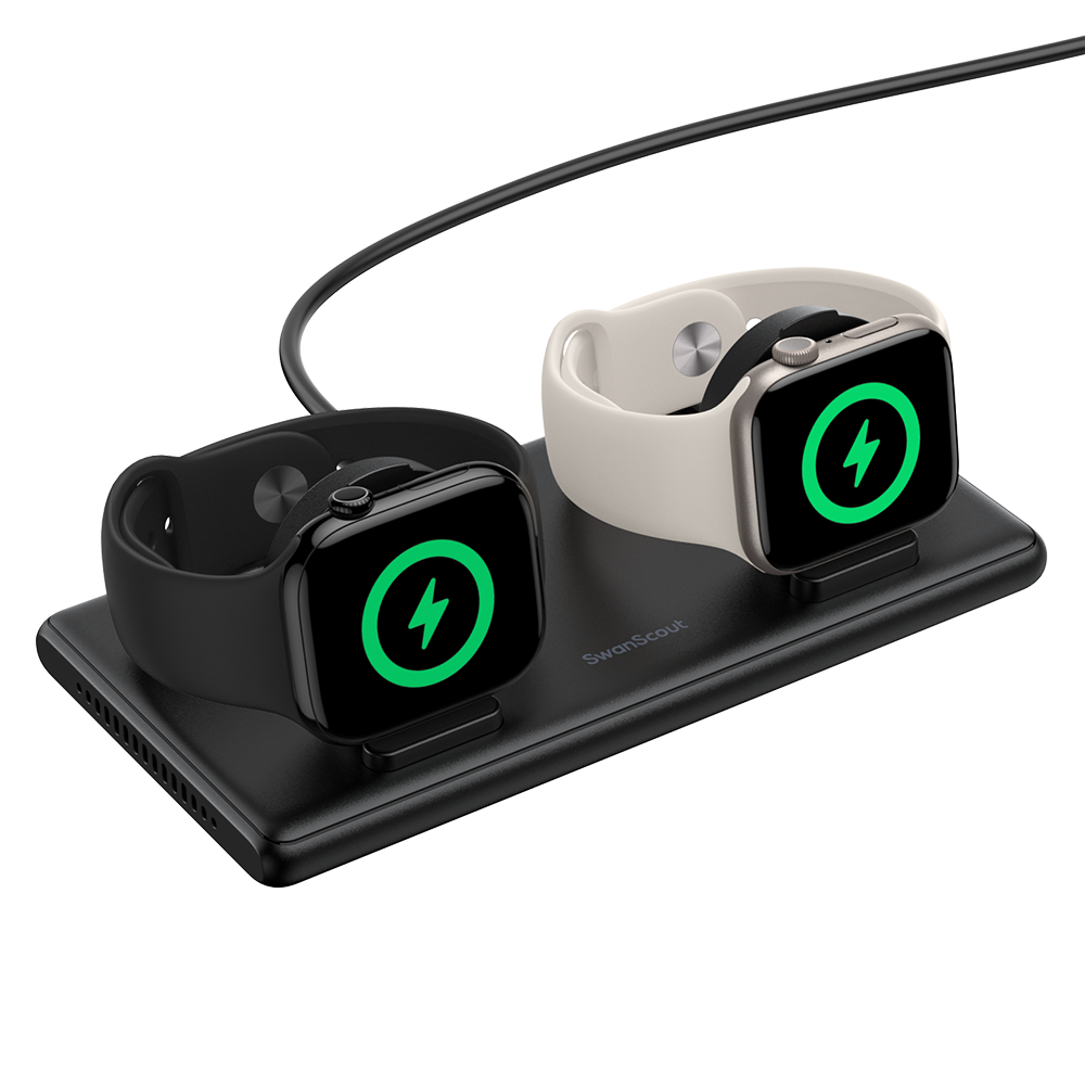 SwanScout 507DA – Dual Apple Watch Charger