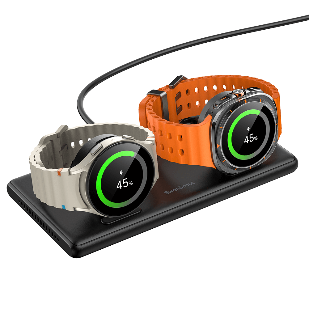 SwanScout 507DS – Dual Samsung Watch Charger
