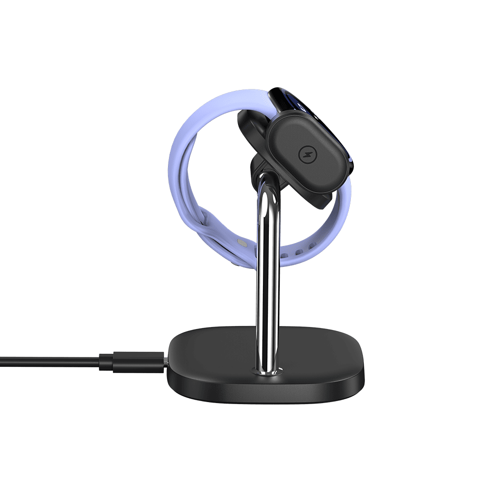SwanScout 505G4 - Soporte de carga inalámbrica para Pixel Watch 4, cargador de escritorio rápido de 6W