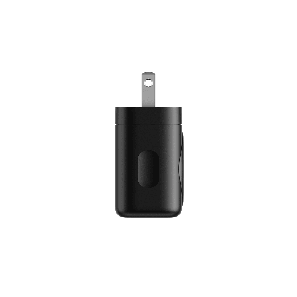 Rotatable USB-C wall charger side view SwanScout 509A