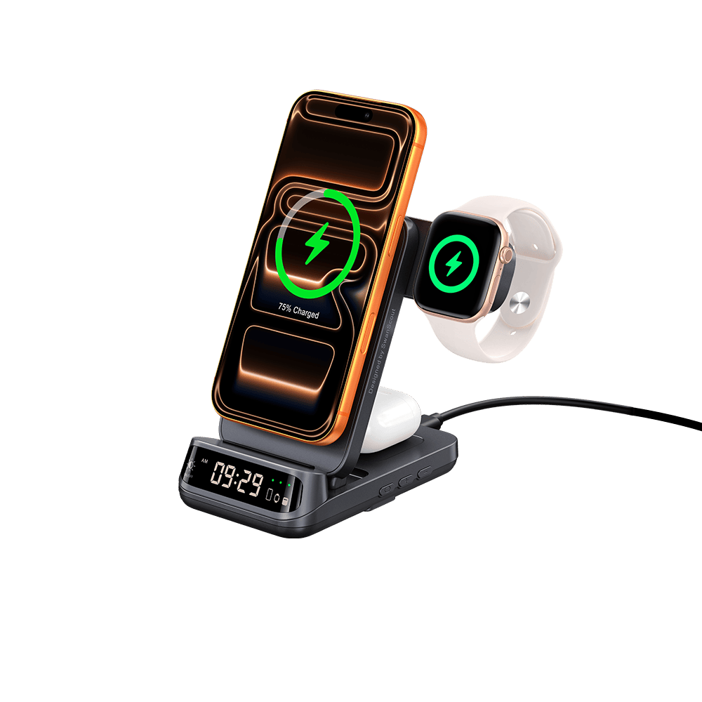 SwanScout 708M(25W) - 25W-os mágneses vezeték nélküli töltő Apple készülékekhez