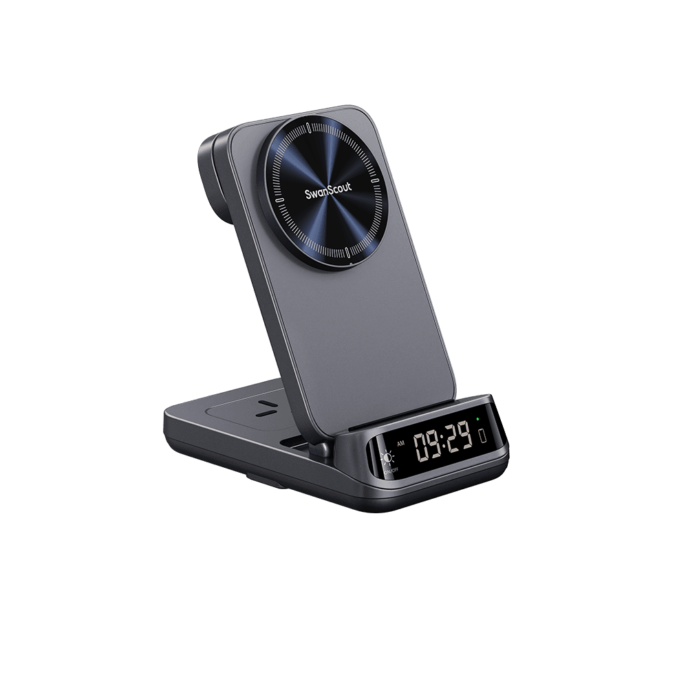 SwanScout 708M(25W) - 25W-os mágneses vezeték nélküli töltő Apple készülékekhez